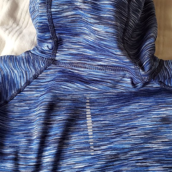 GapFit Orbital Reflective Hoodie BLUE XS - Picture 4 of 4